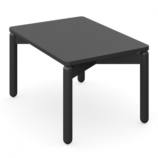 Столик кофейный Saga, 50х70 см, темно-серый