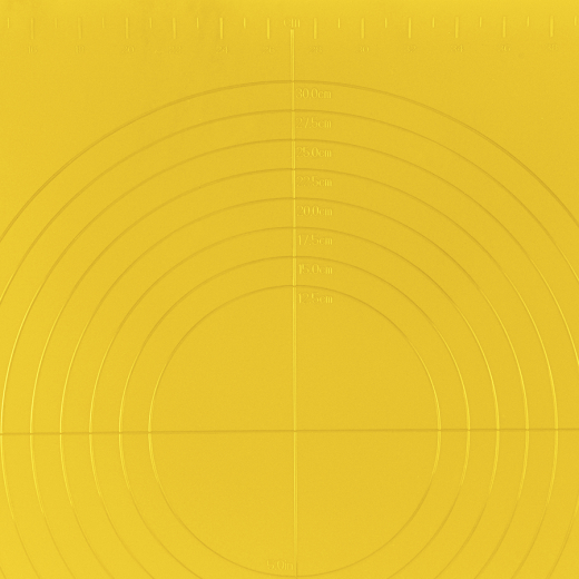 Коврик для замешивания теста Foss, 37,7х57,4 см, желтый