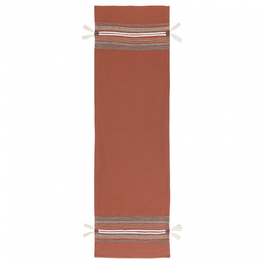 Дорожка на стол с вышивкой Braids из коллекции Ethnic, 45х150 см