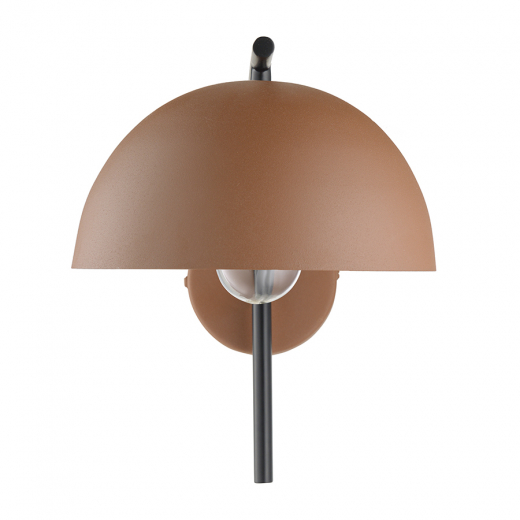 Светильник настенный Jassy, Ø29х26 см, коричневый
