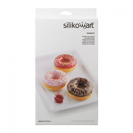 Форма силиконовая для приготовления пончиков Donuts, Ø7,5 см