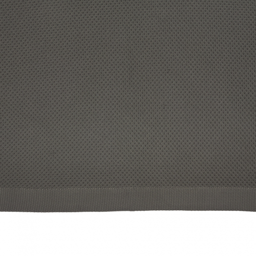 Полотенце банное вафельное темно-серого цвета из коллекции Essential, 70х140 см