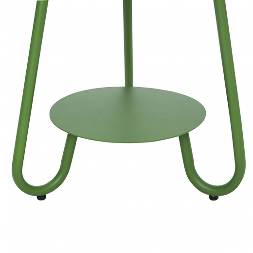 Столик журнальный Stian, Ø50 см, зеленый