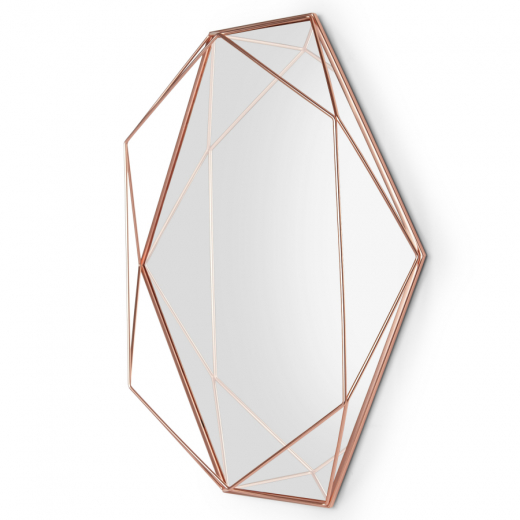 Зеркало Prisma, 43х9х57 см, медь
