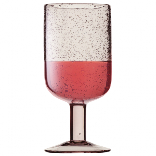 Набор бокалов для вина Flowi, 410 мл, розовые, 2 шт.