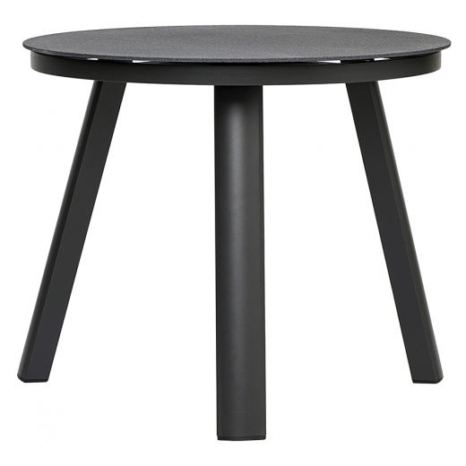 Стол обеденный Leif, Ø90 см, темно-серый